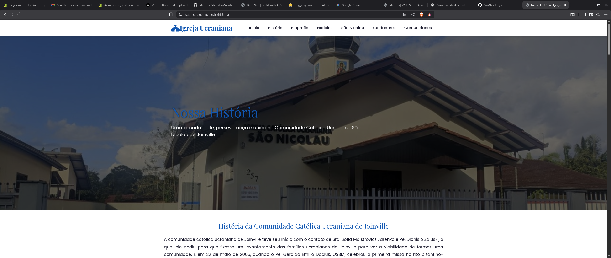 Dashboard Administrativo